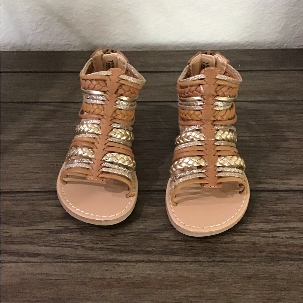 Seychelles Toddler Girls Sandals with back zipper, size 7